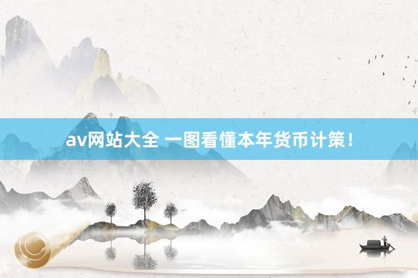 av网站大全 一图看懂本年货币计策！